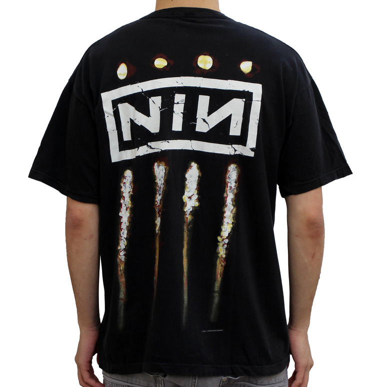 可愛い通販サイト Nine Inch Nails Tシャツ Tシャツ/カットソー(半袖/袖なし)